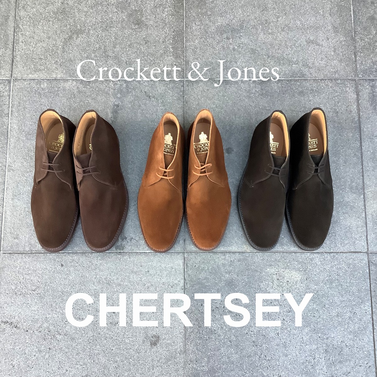 クロケット＆ジョーンズの定番【チャートシー（CHERTSEY）】 | Trading Post Online Blog